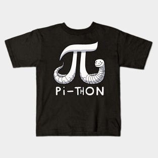 Pi-Thon Python Kids T-Shirt